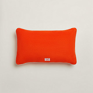 Animaux Nattes beach pillow - Orange | Hermès Thailand